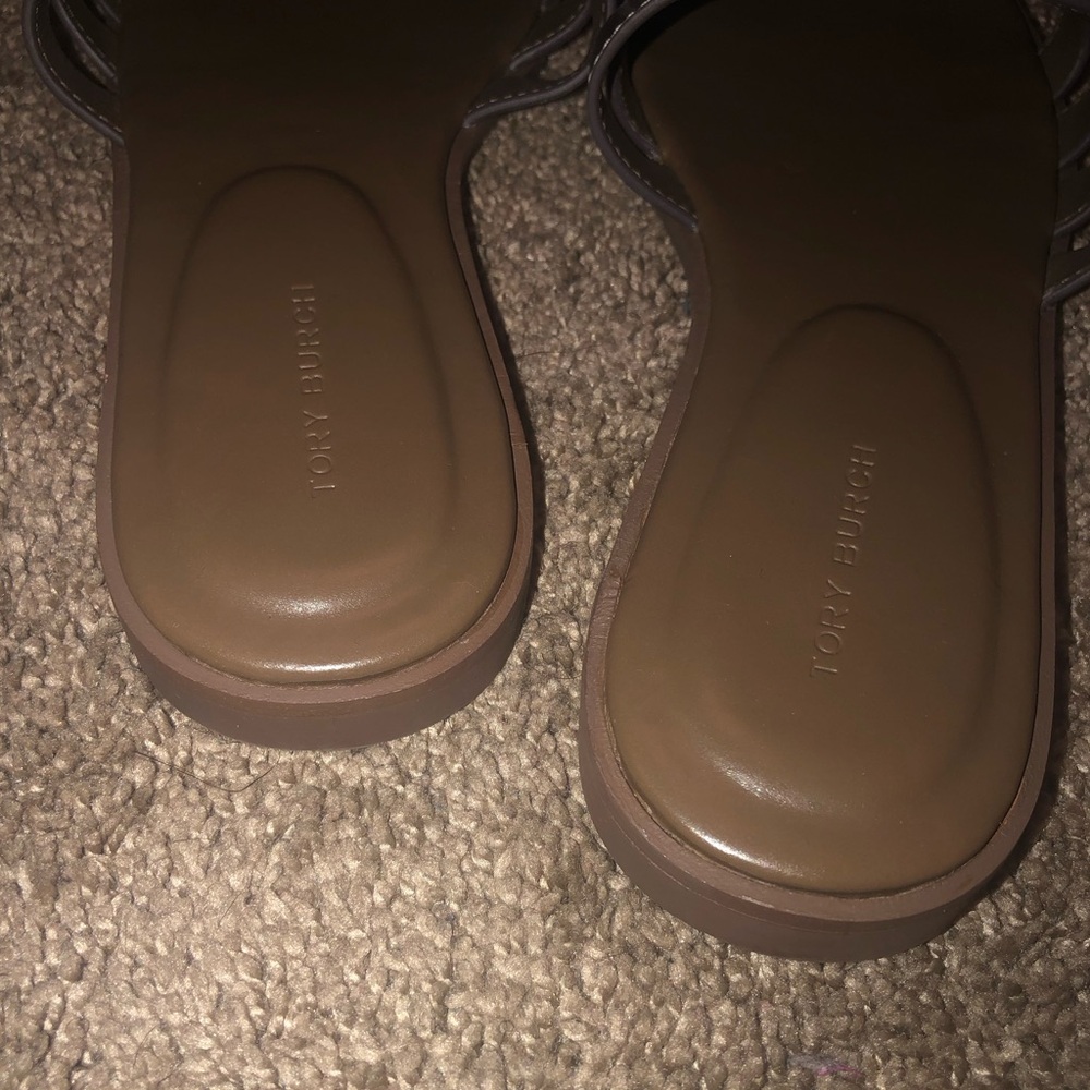 Tory Burch Ines Cage Slides - Picture 7 of 10